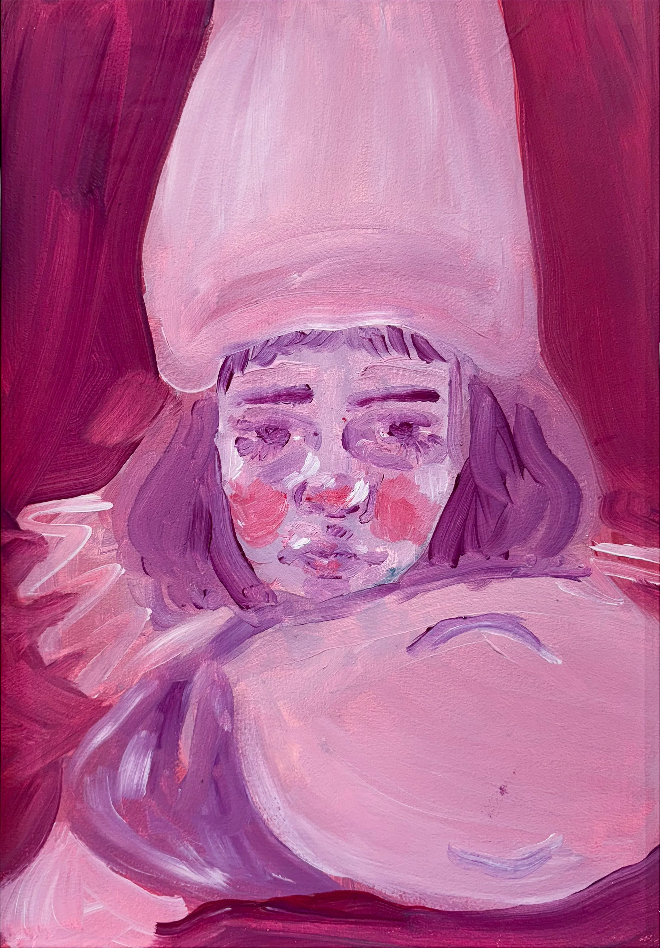 "What’s Left"
2025
Oil on board
31 cm x 22 cm