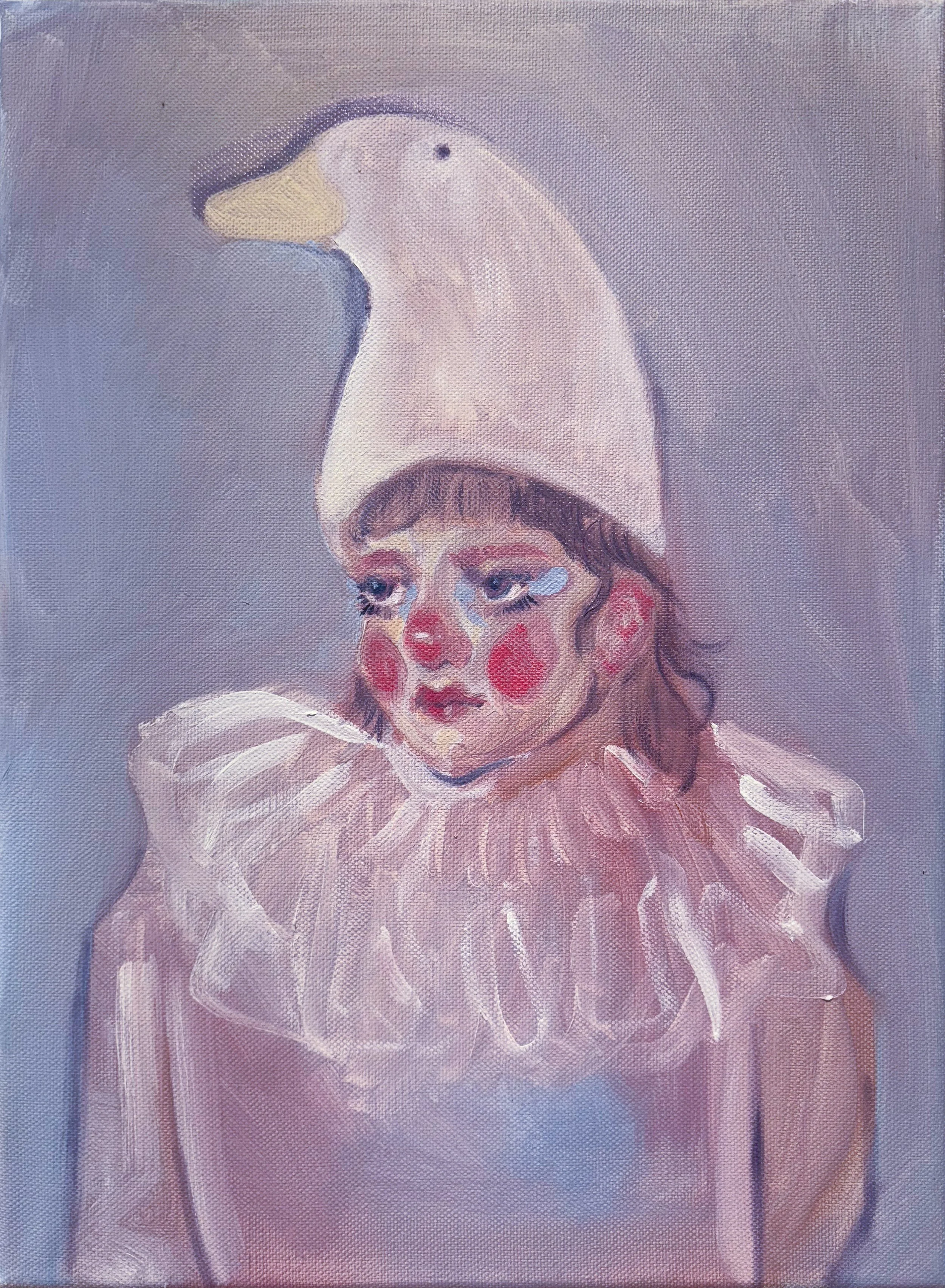 "Self-Portrait"
2025
Oil on canvas
43,5 cm x 33 cm