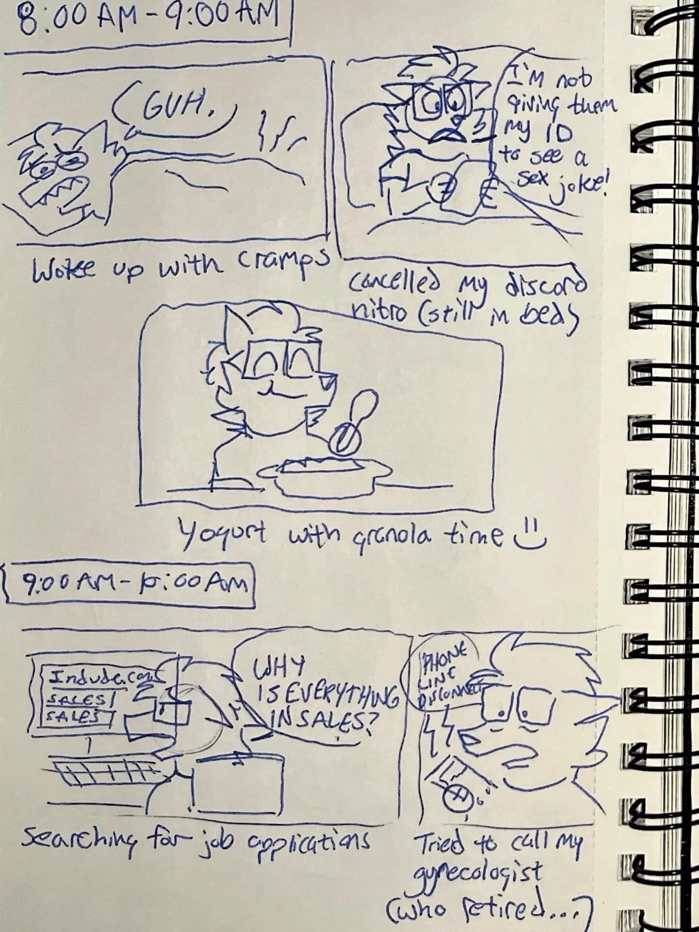 Hourly Comics 2026! This is my first year doing it, but i did it yesterday instead of 2/8 due to the national holiday (super bowl Sunday). This boost my productivity and was a lot of fun to do. I wish Instagram didn&rsquo;t cut half of the text off ?