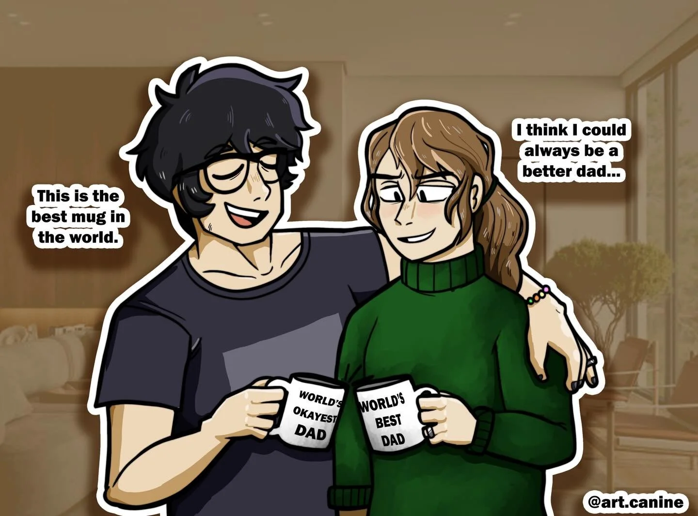 Post-Canon Shuake Commission! 
It&rsquo;s been too long since I&rsquo;ve drawn anything Persona related 😵&zwj;💫 I forgot their ship name!!

#shuake #persona #persona5 #persona5royal #p5 #p5royal #goroakechi #goroakechifanart #renamamiya #akirakurus