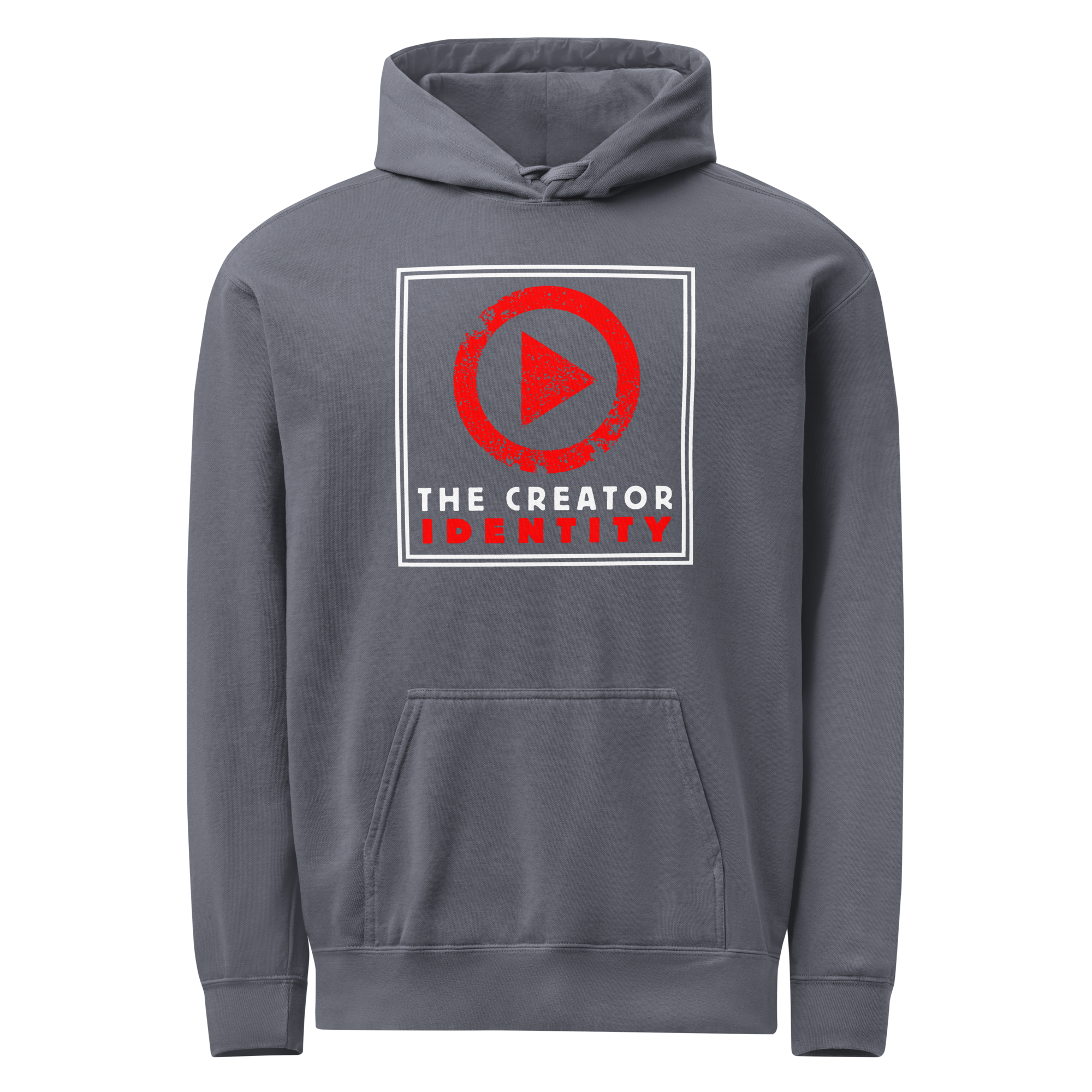 The Creator Identity Unisex garment-dyed hoodie