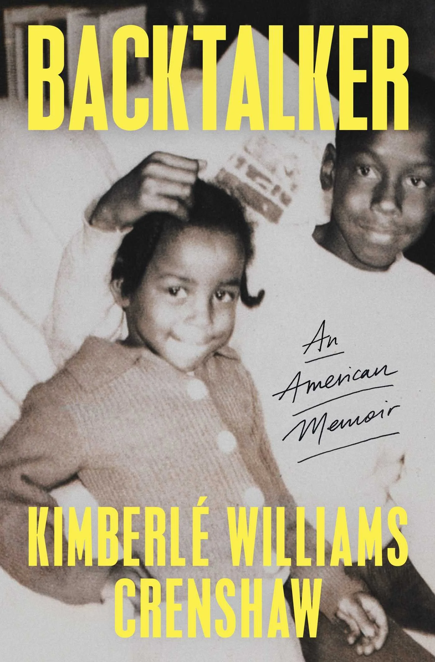 Book cover: Backtalker by Kimberlé Williams Crenshaw