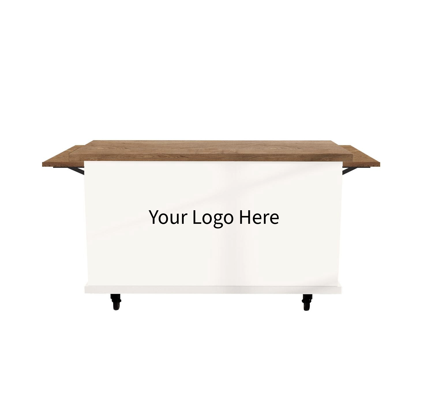 Custom branded mobile cart for brand activations