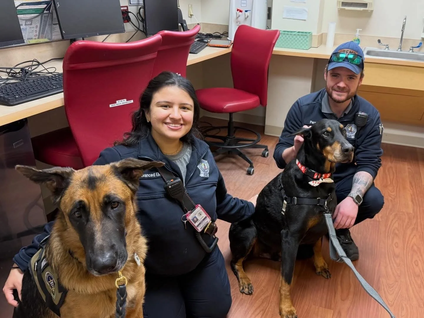 Apollo joined the Virginia EMS on Doggo-1 and got to see the crews at Sentara Leigh Hospital (SLH), Sentara Princess Anne Hospital (SPAH), and Sentara Virginia Beach General Hospital (SVBGH)