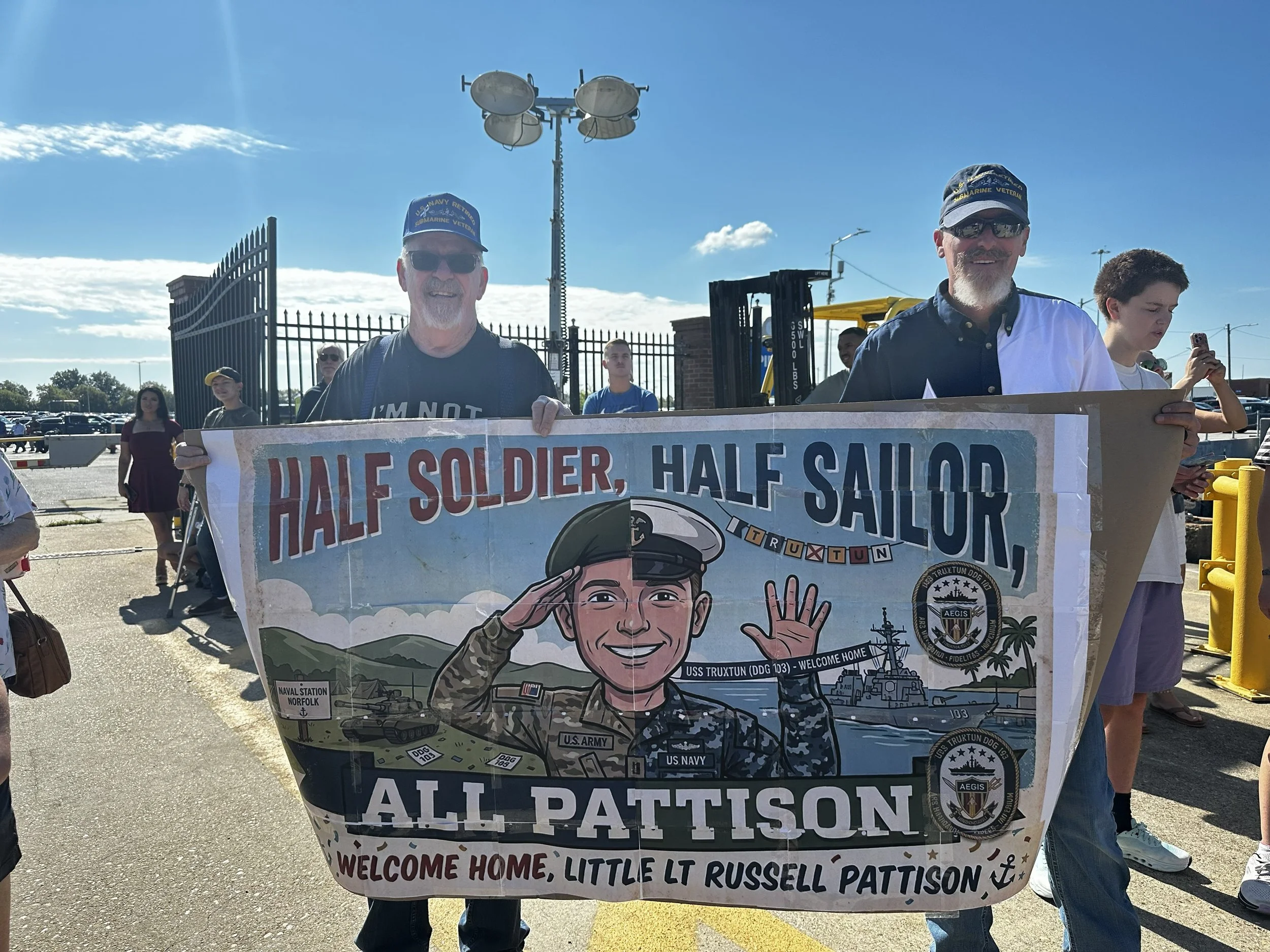 USS Truxtun Homecoming