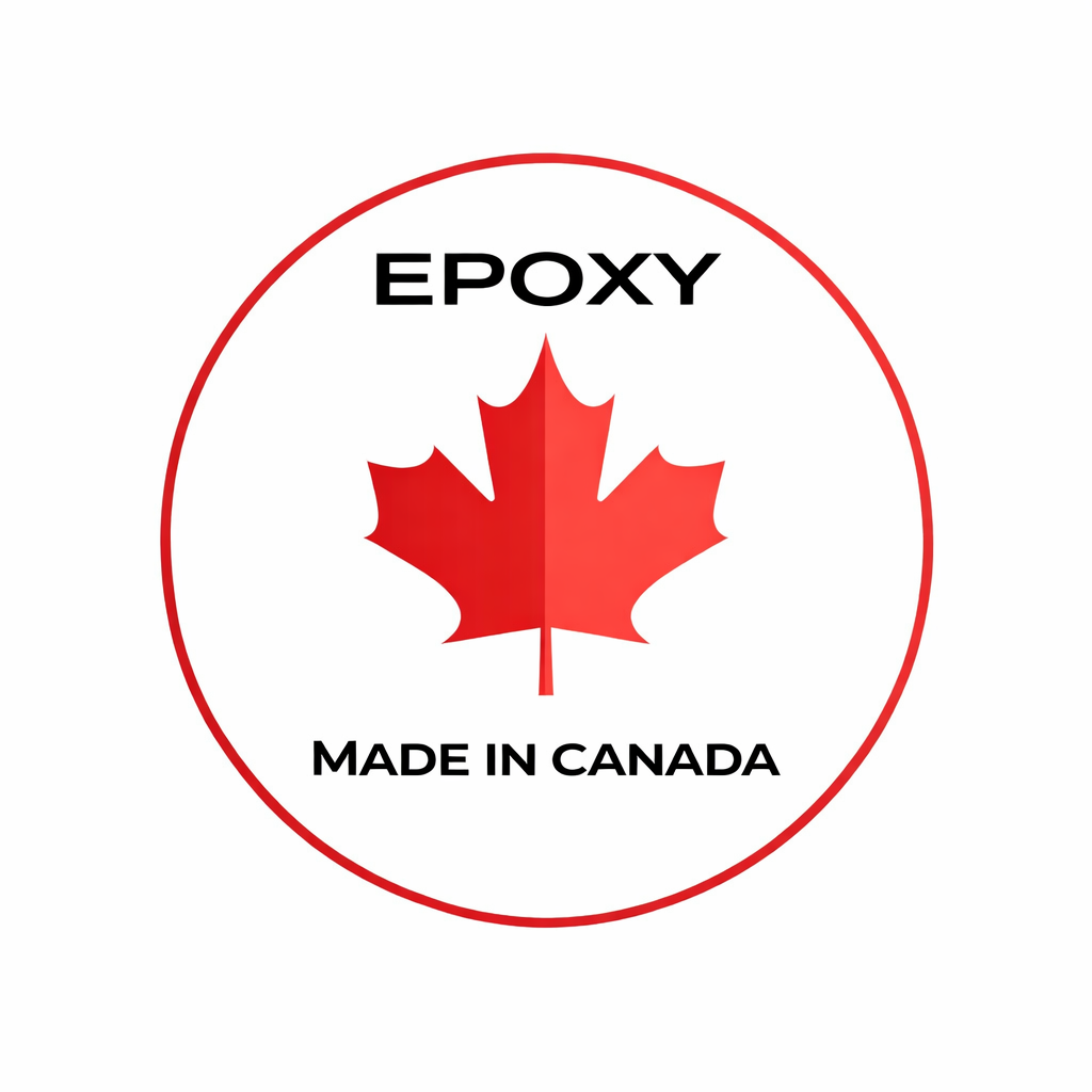 Made in canada epoxy stone for deck in Canmore