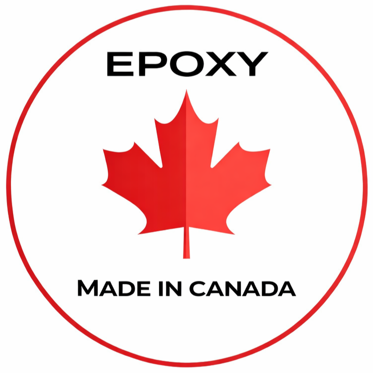 Made in canada epoxy stone for deck in Canmore