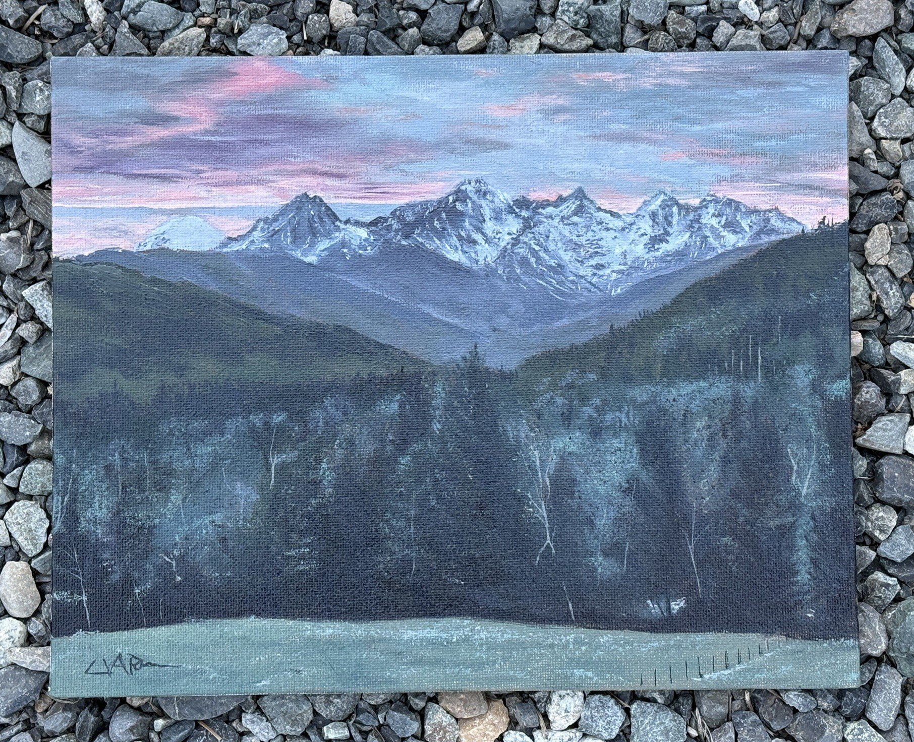 "Morning Commute",
10x8,
Oil on canvas