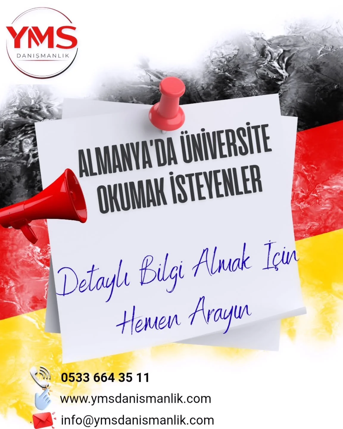 Her &uuml;niversitenin kabul kriterleri farklıdır.  Baṣvuru s&uuml;reciniz buna g&ouml;re belirlenir.

Yanlıṣ planlama, bir yıl kaybettirebilir.

🌍 Dil yeterliliği baṣvurunun en kritik adımlarından biridir. (TestDaf-DSH- DSDII- TELC- IELTS)

🎯Biz s