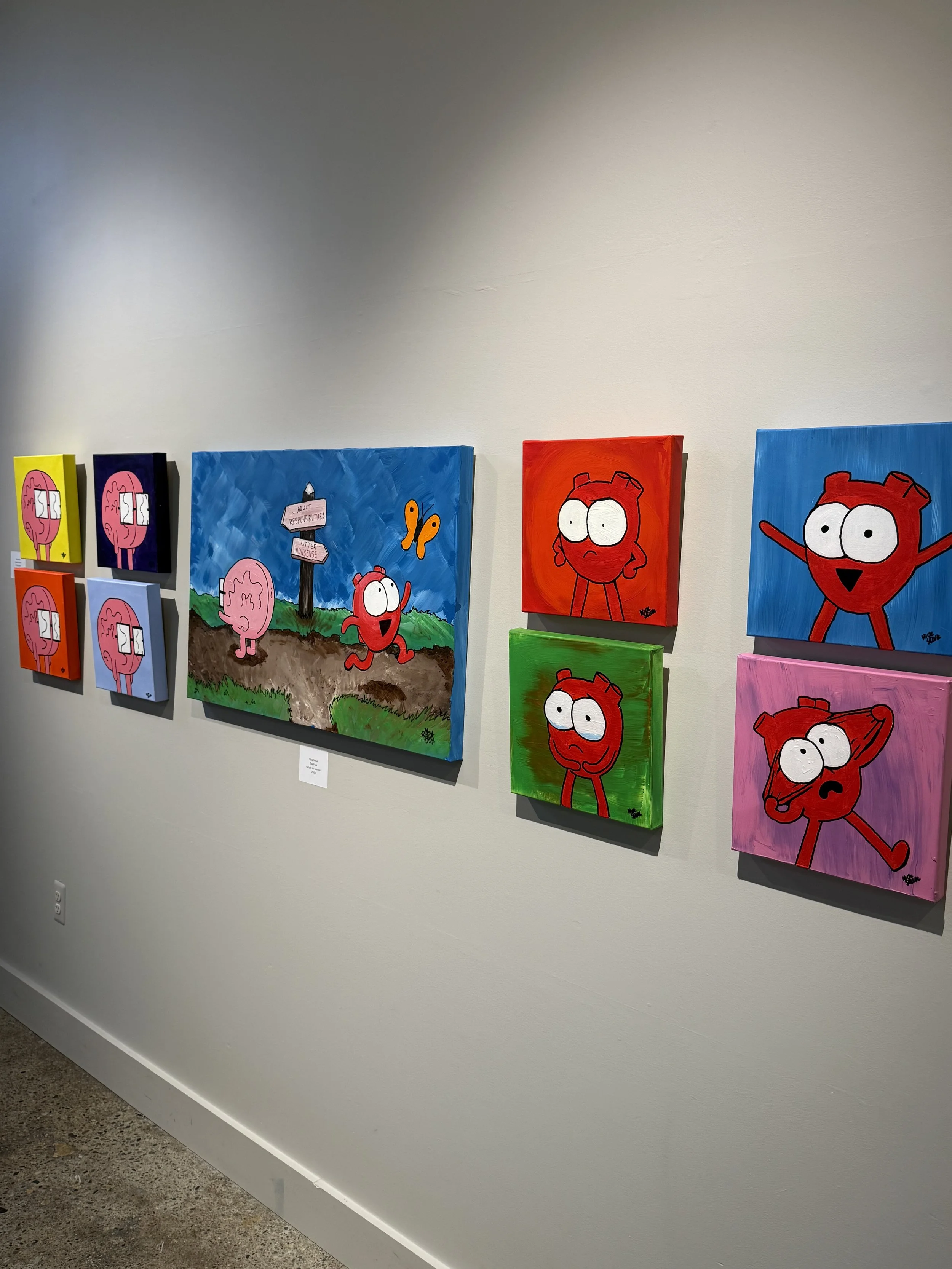 Fully Custom Acrylic Painting - 16”x20”