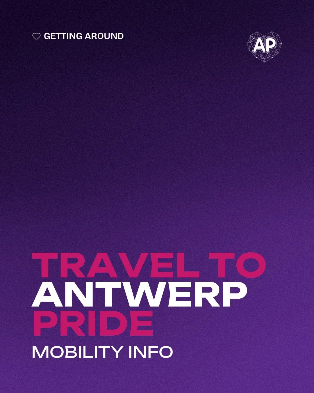 🏳️&zwj;🌈 Heading to Antwerp Pride? Plan your journey the smart way!⁠
⁠
Whether you&rsquo;re coming on foot, by bike, by car, or via public transport, you&rsquo;ll find all the information you need to map out your route and prepare for your trip at 