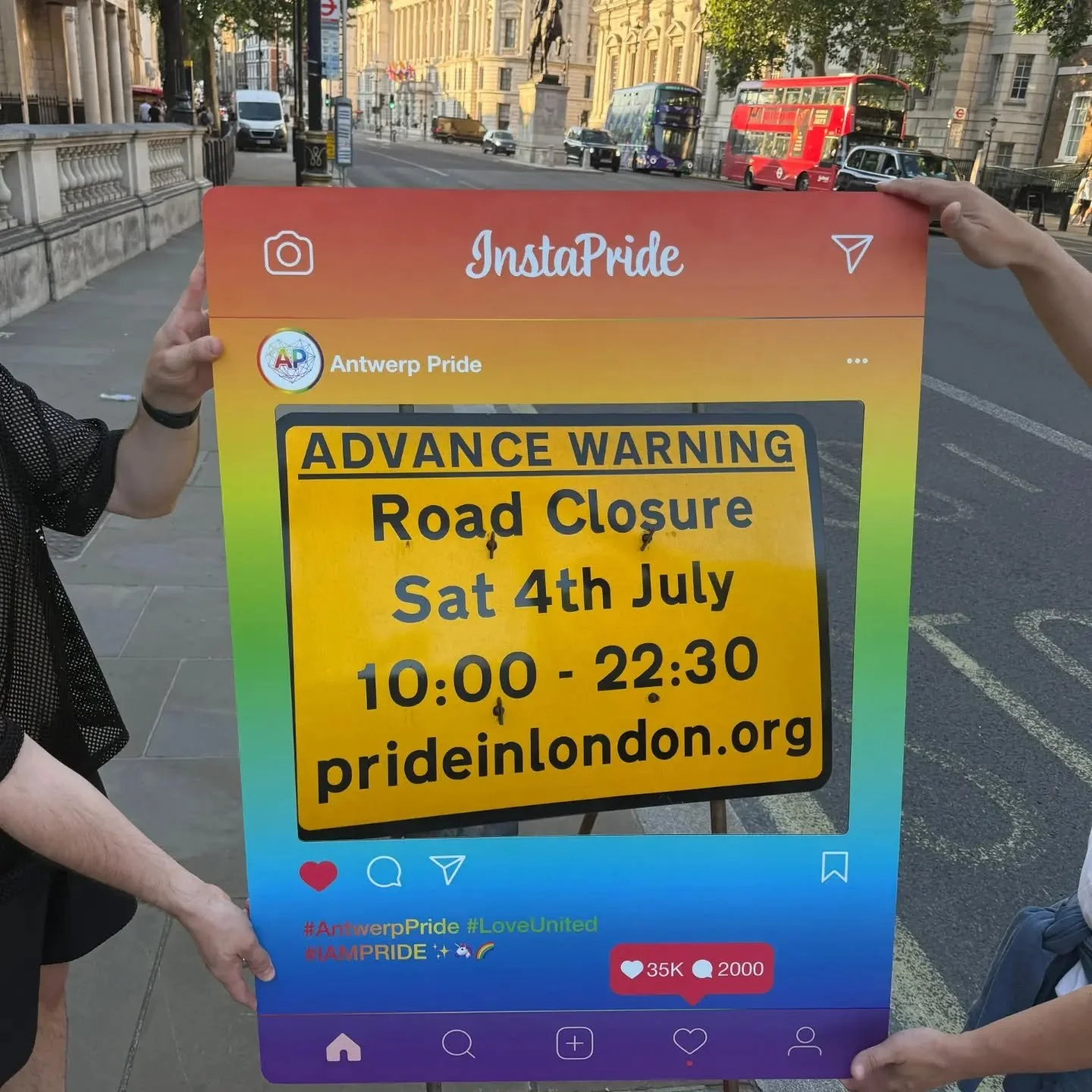 🌈 Yes! Here we go again! 

Our crew is hitting the road once more&mdash;this time @prideinlondon ! 💪🏼🥳 

Go, go, gooohhh!! 🧡🩷💜💙💚❤️

#antwerppride #loveislove #fearless #prideinlondon