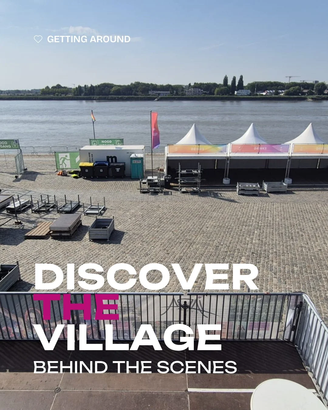 🌈☀️ Heatwave or not... our crew has been working at full throttle these past few days! 💪🔥⁠
⁠
If only it were as simple as "Abracadabra!" 🪄✨ ⁠
Think again! It took a whole lot more behind the scenes to get the Antwerp Pride Village fully