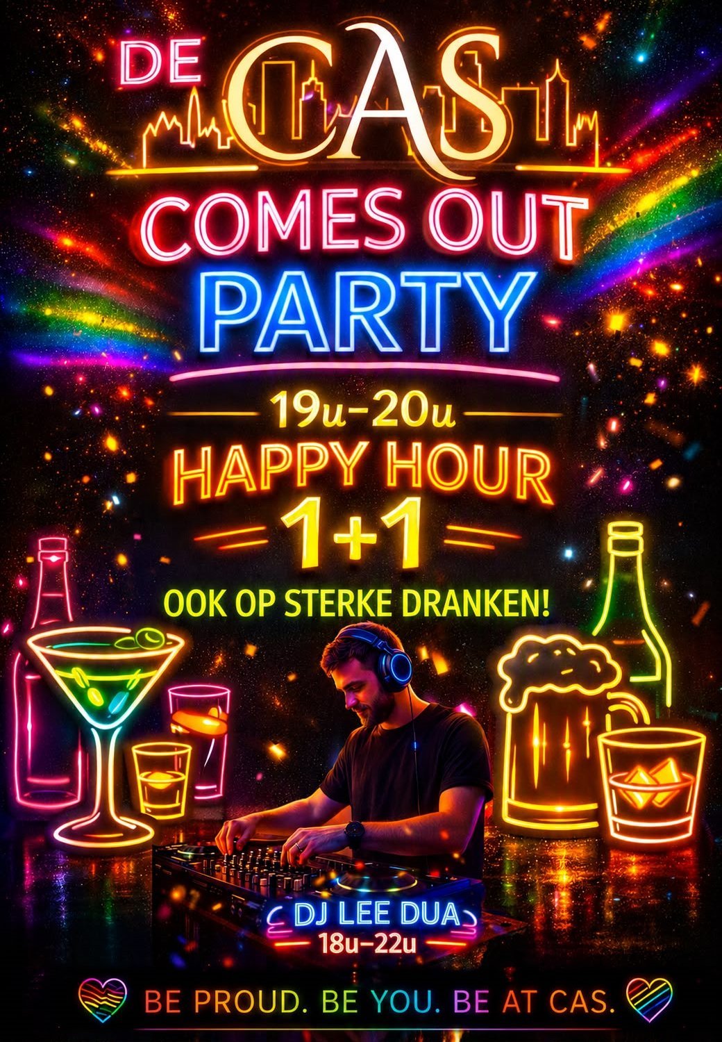 De CAS Comes out Party