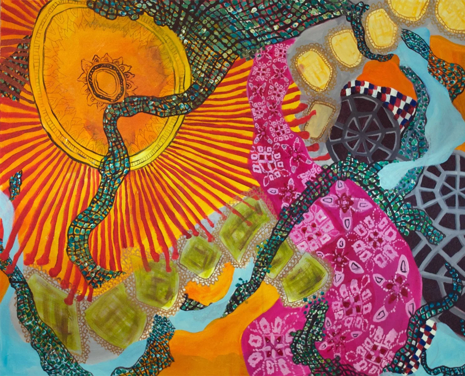 "love146" Acrylic on canvas 24"x30"