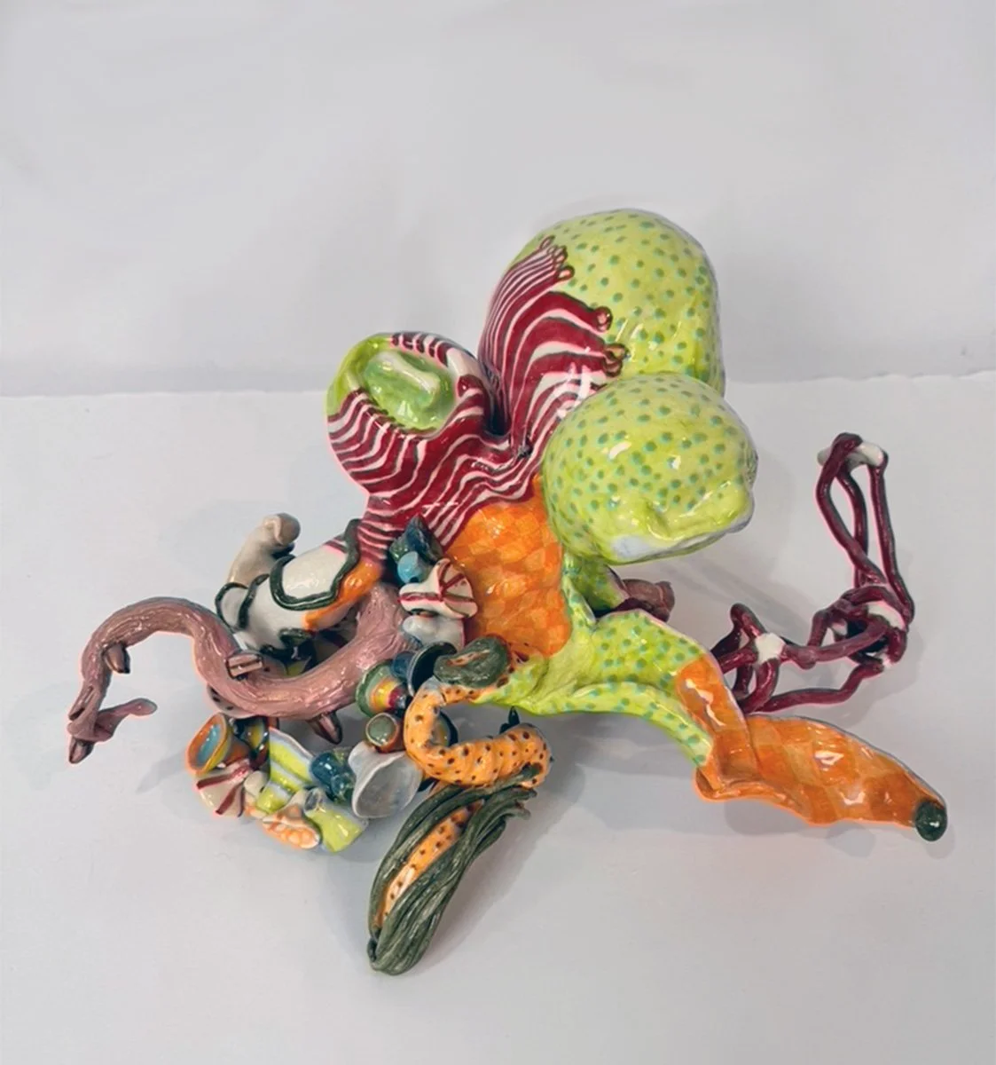 "Eight Artists" 8"x13"x11