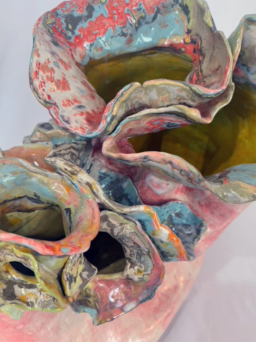 "Blushin" 18"x16"x12"