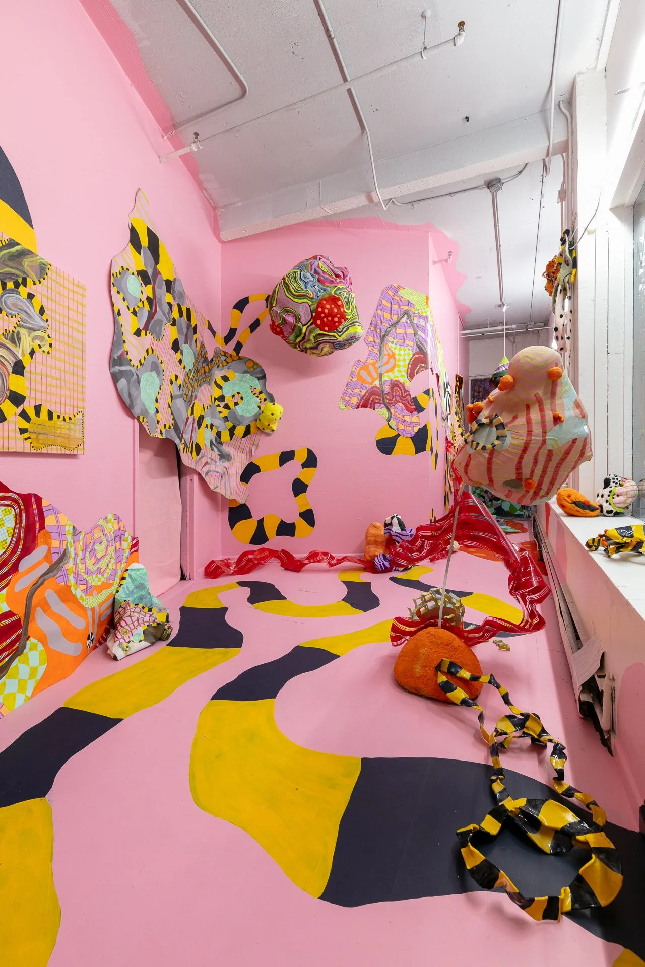 Portion of "Obscured Space" at The Storeroom, Denver CO 2023