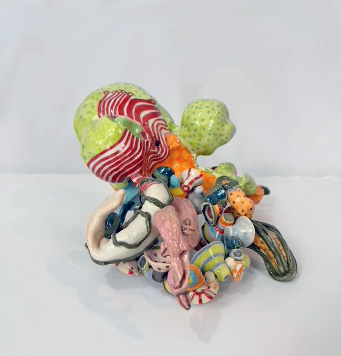 "Eight Artists" 8"x13"x11