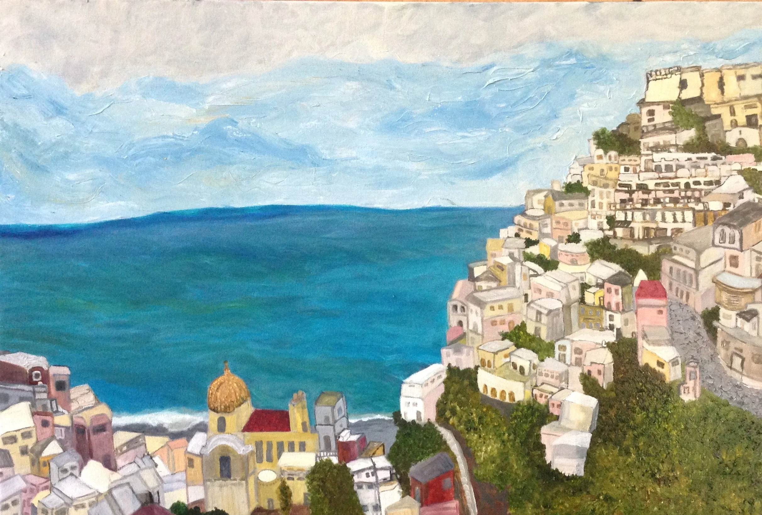 amalfi Oil on canvas 24"x36"