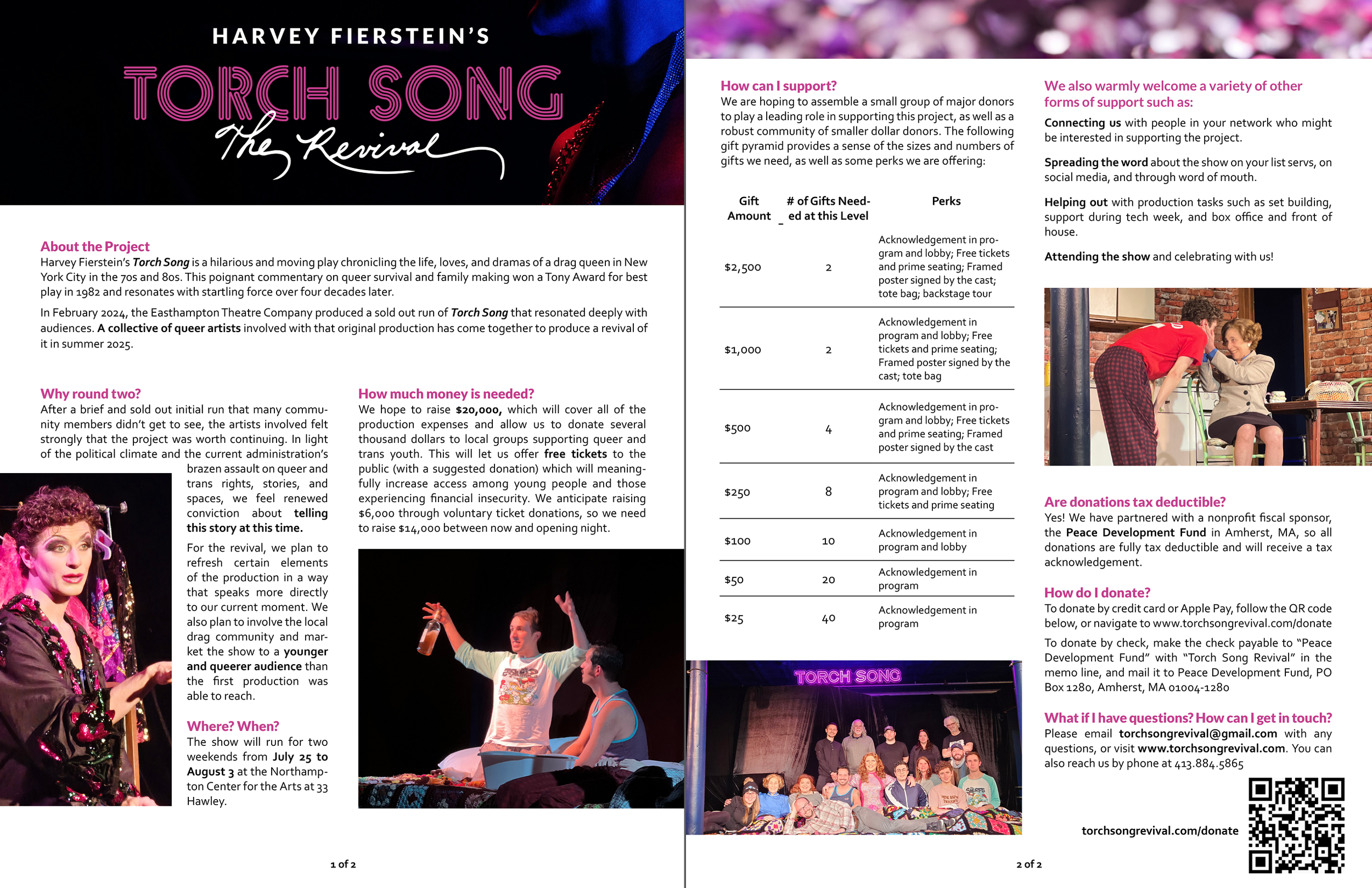 Funder Information Sheet