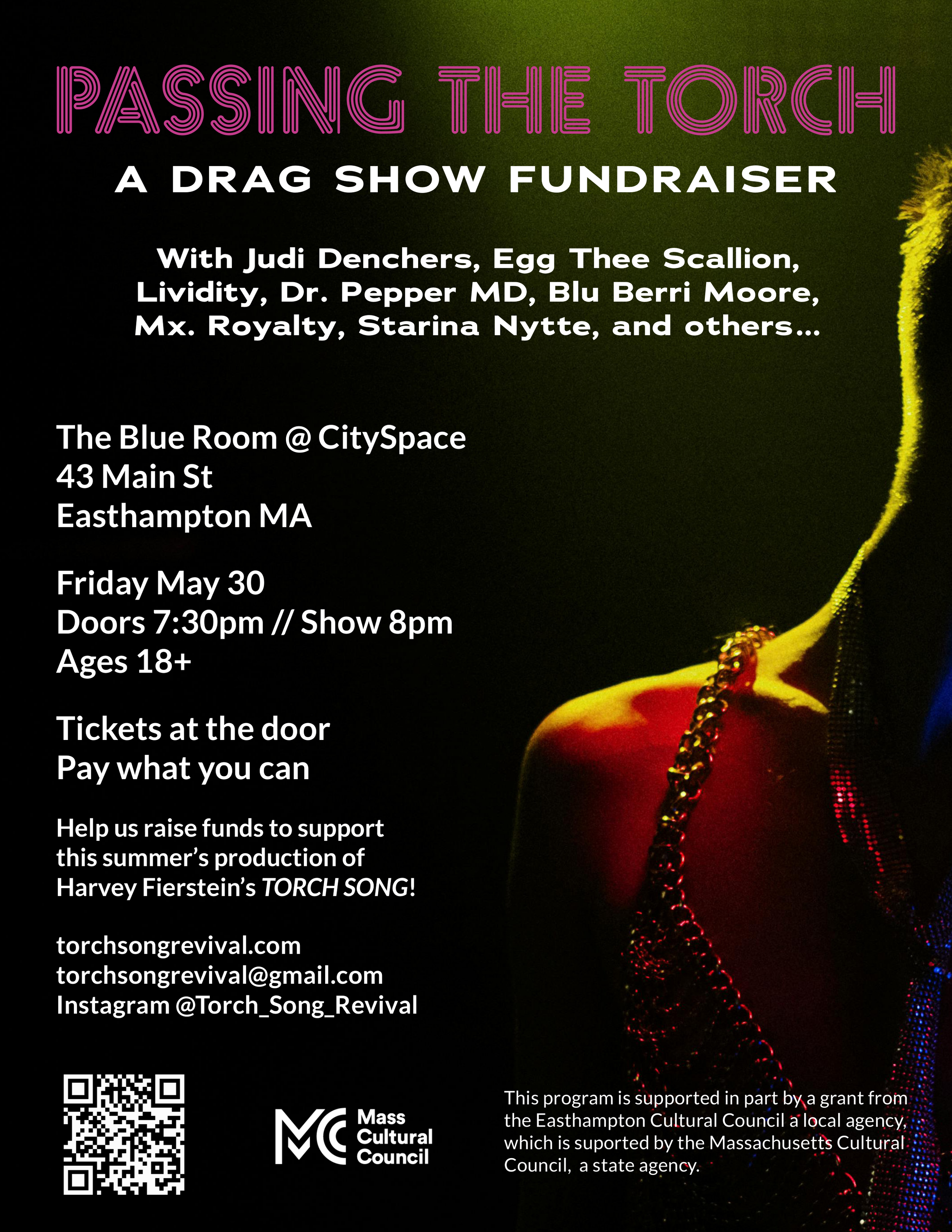 Promotional Poster for Associated Fundraiser