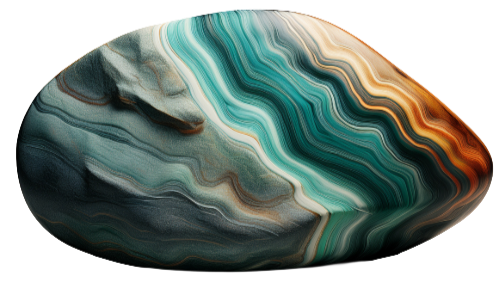 StoneFlow insights, StoneFlow, rock starting in natural form slowly being polished to reveal true potential
