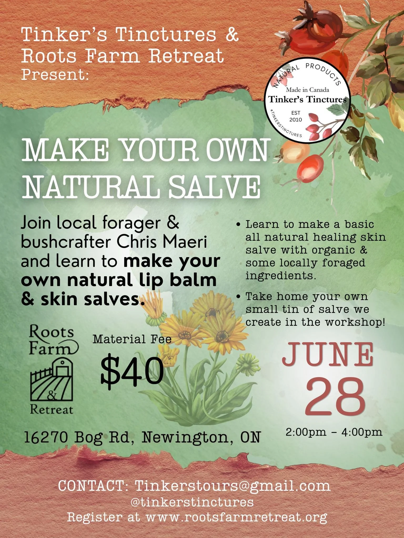 Salve and Balm Workshop