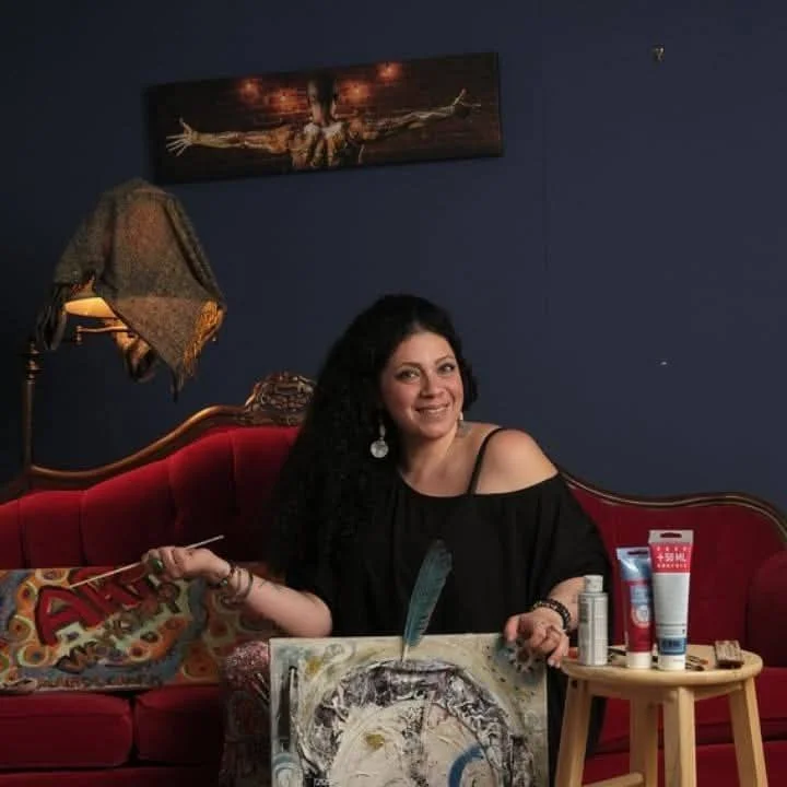 Yafa Goawily artist and contributor to Roots Farm & Retreat