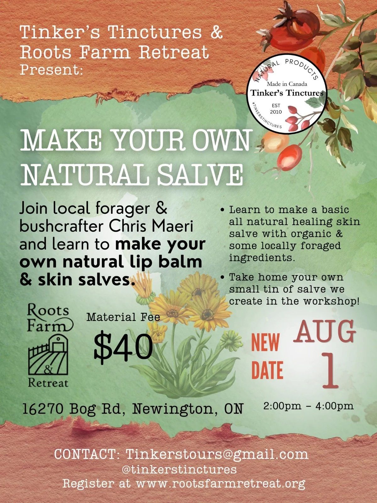 Salve and Balm Workshop