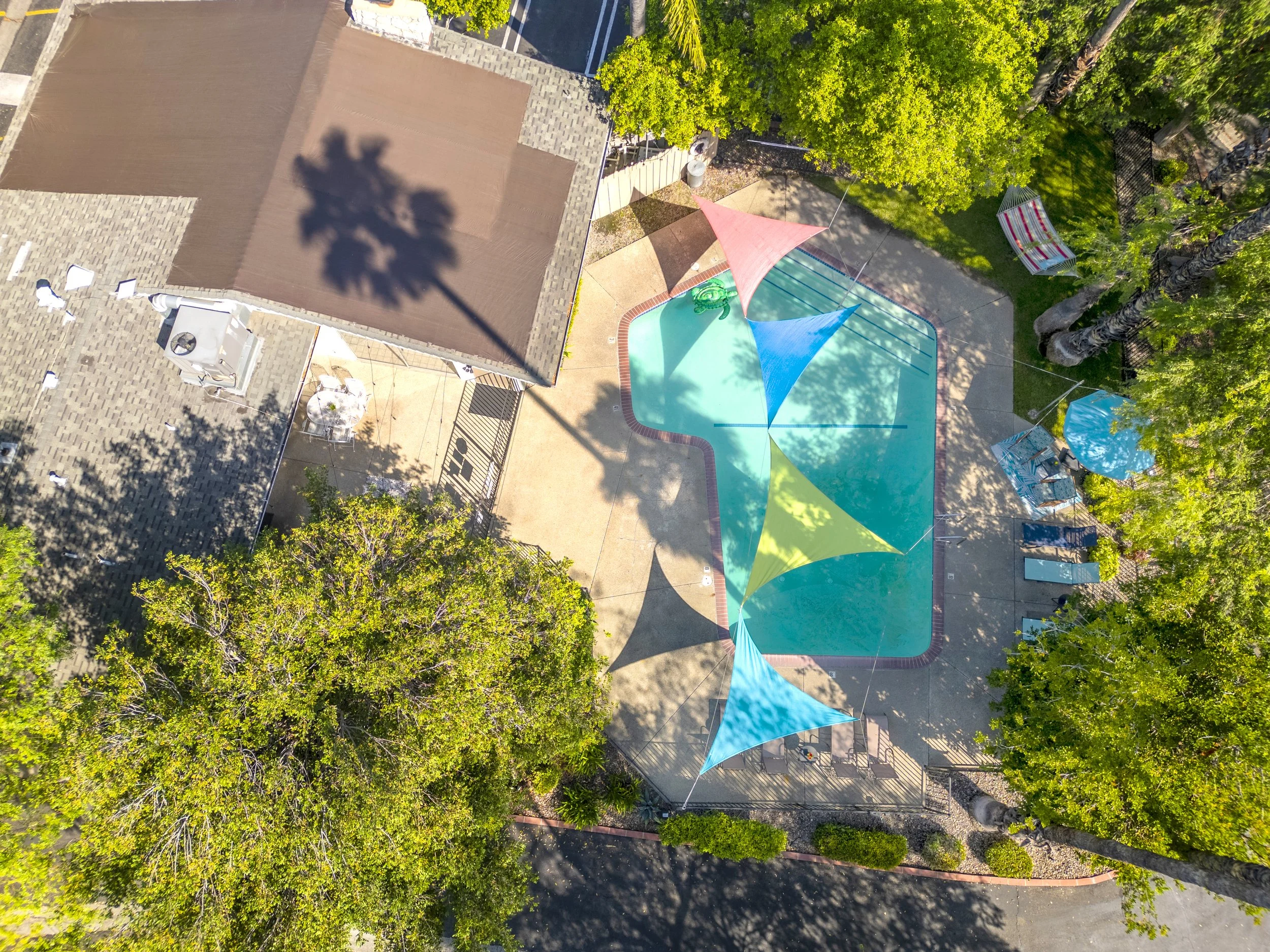 walnut rv park heated pool aerial