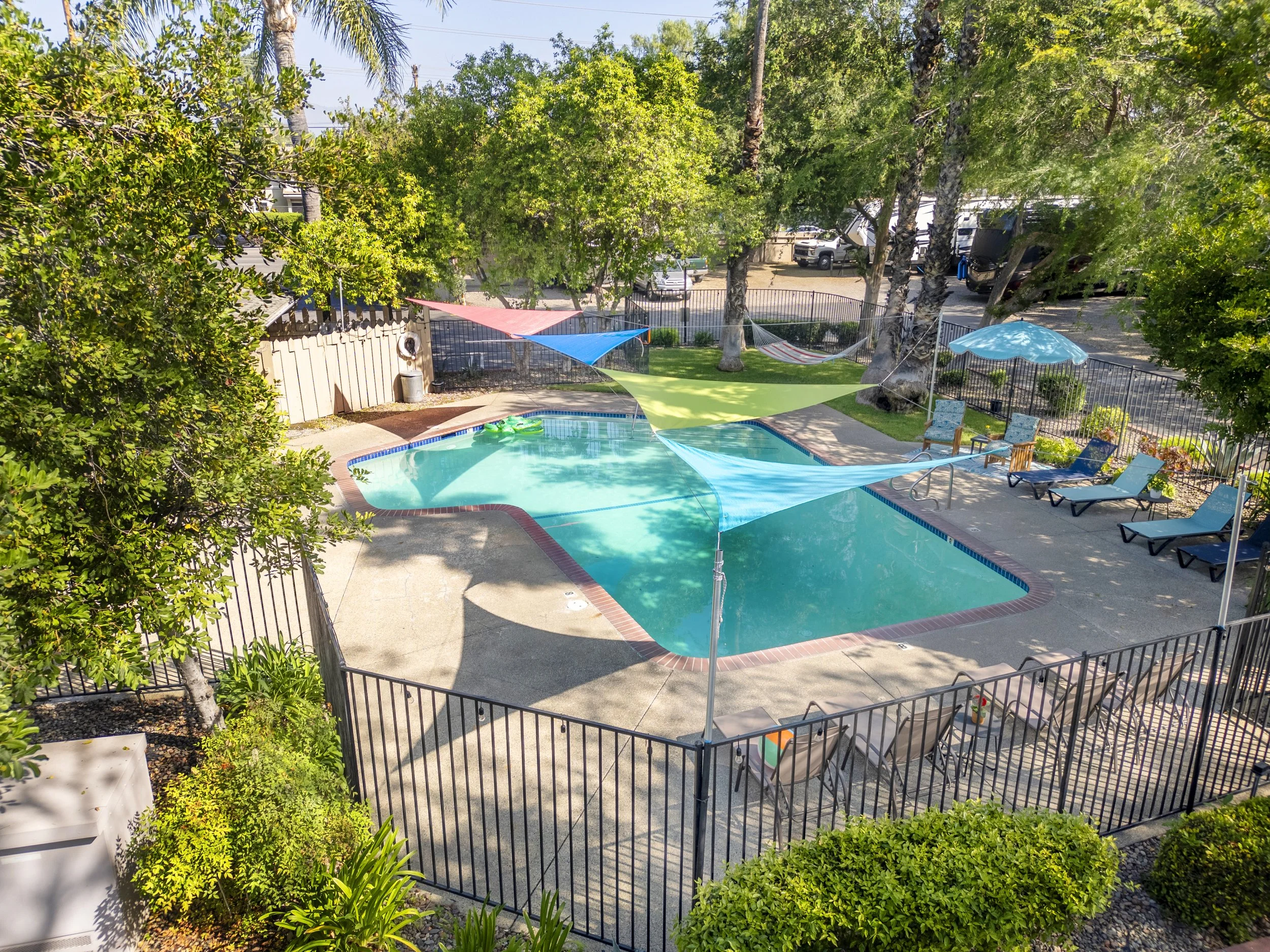 walnut rv park heated pool