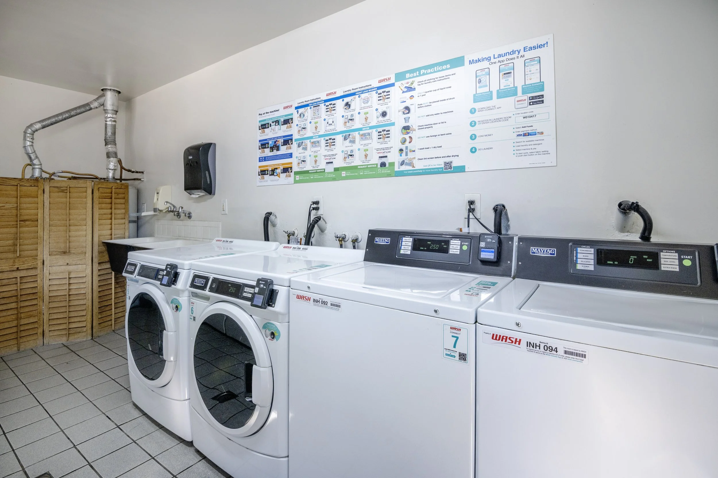 walnut rv park free laundry