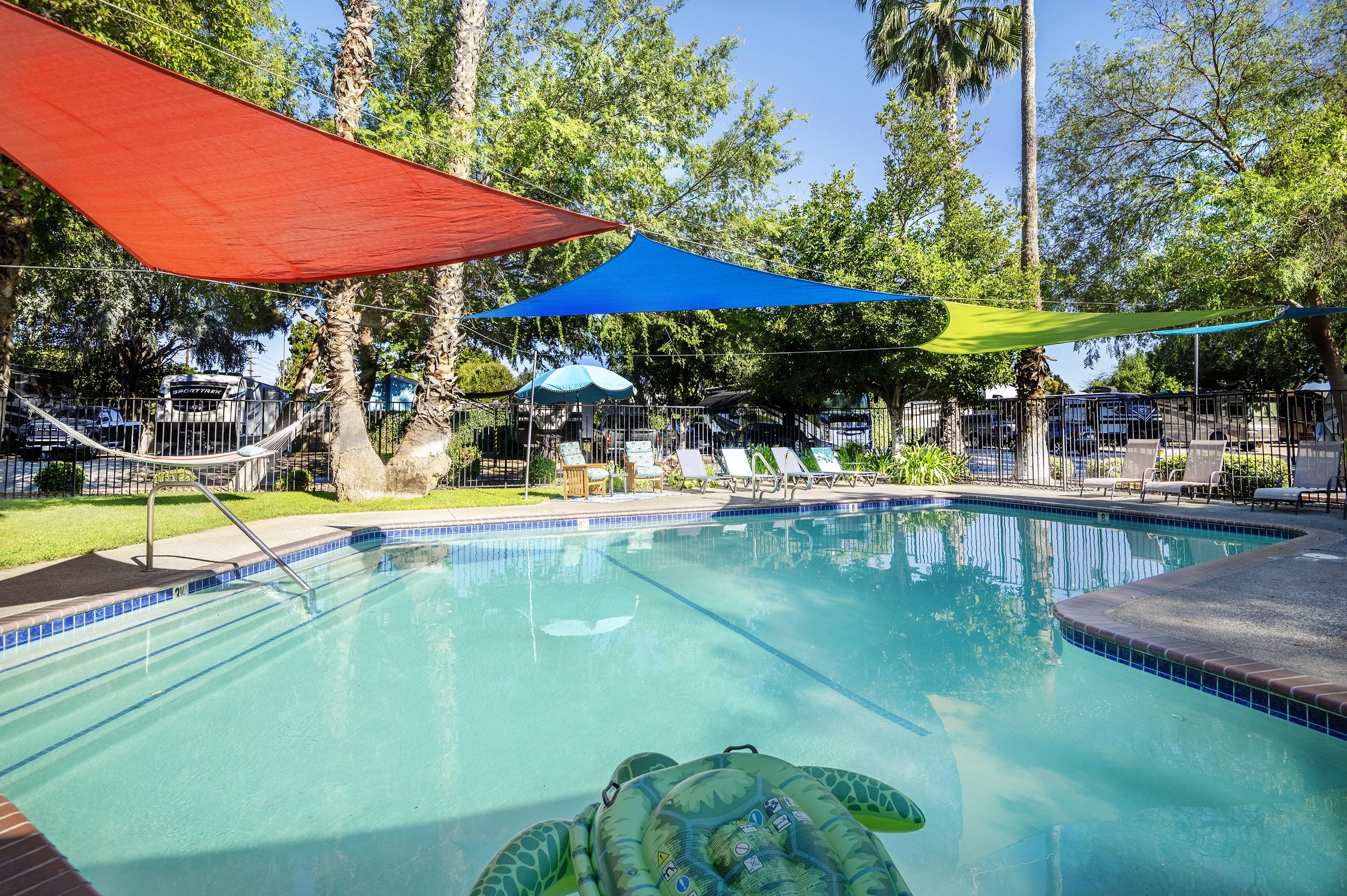 walnut rv park heated pool