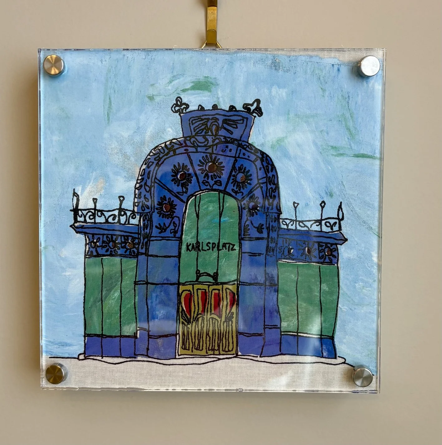 Karlsplatz Light Blue