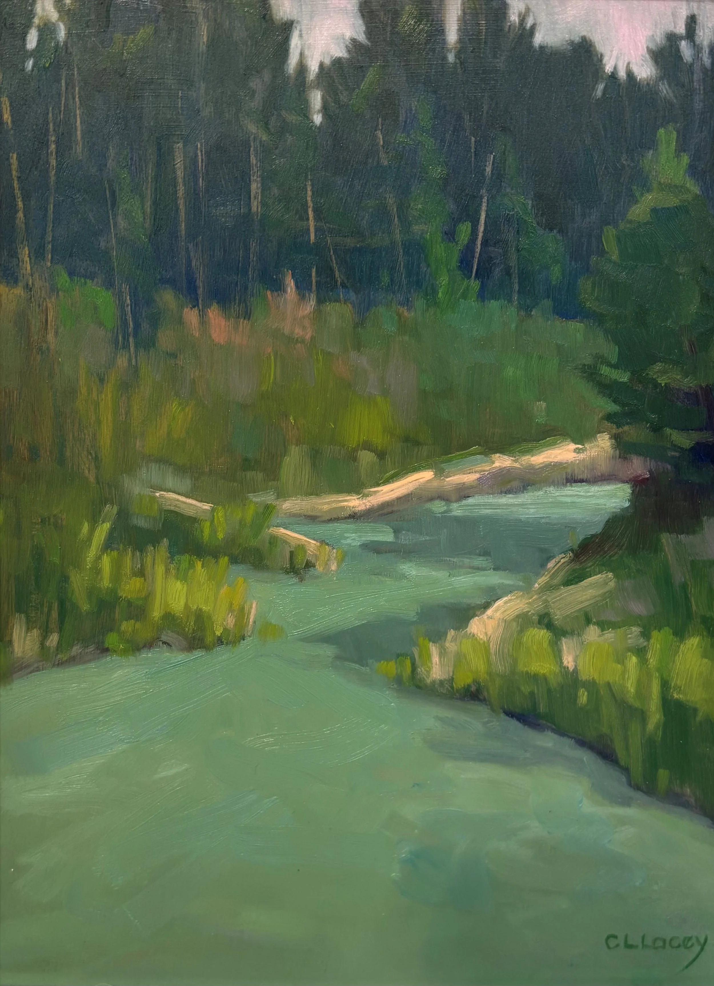 In The Heat Of The Day - Plein Air