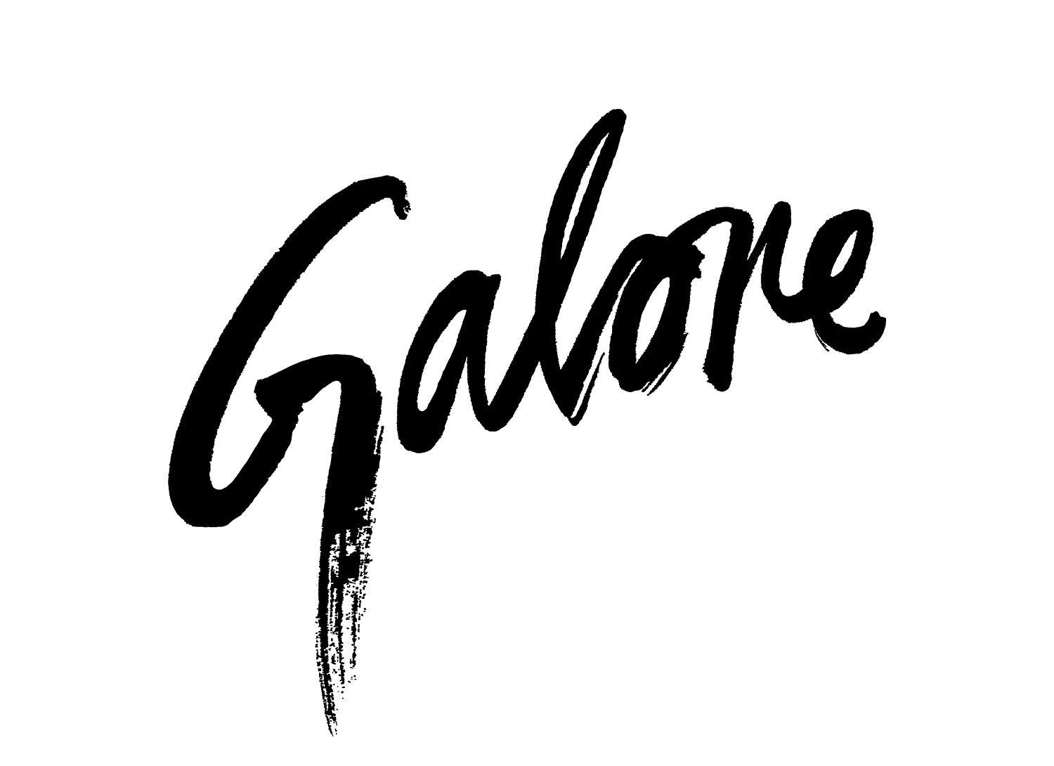 The word 'Calore' written in black, cursive, brushstroke-style font on a white background.