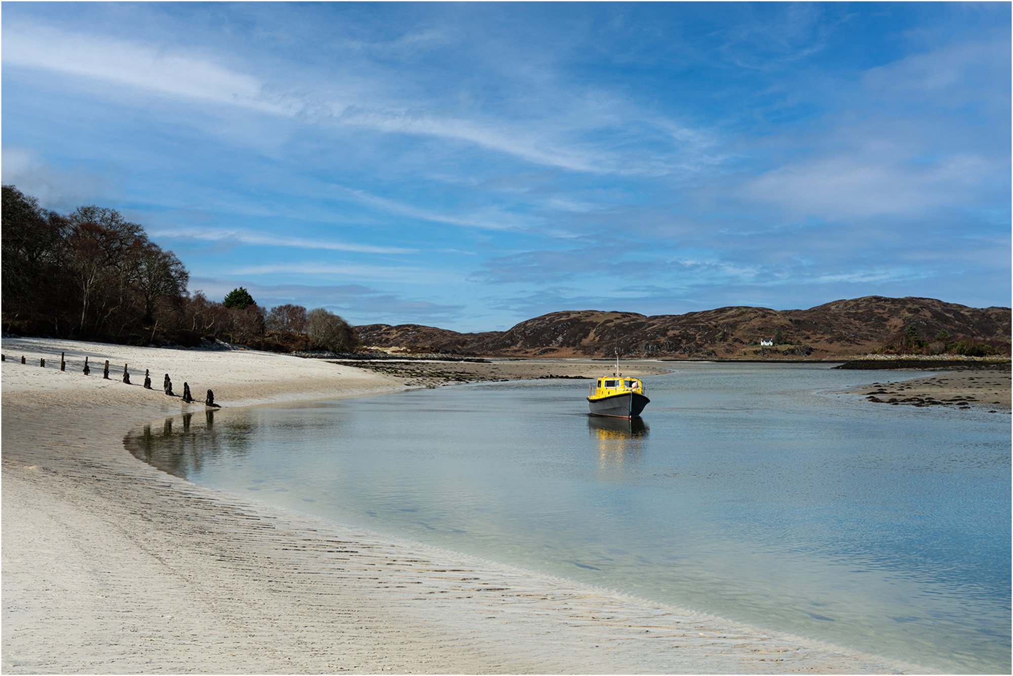 "Anchored in Silence". Arrisaig. Scotland