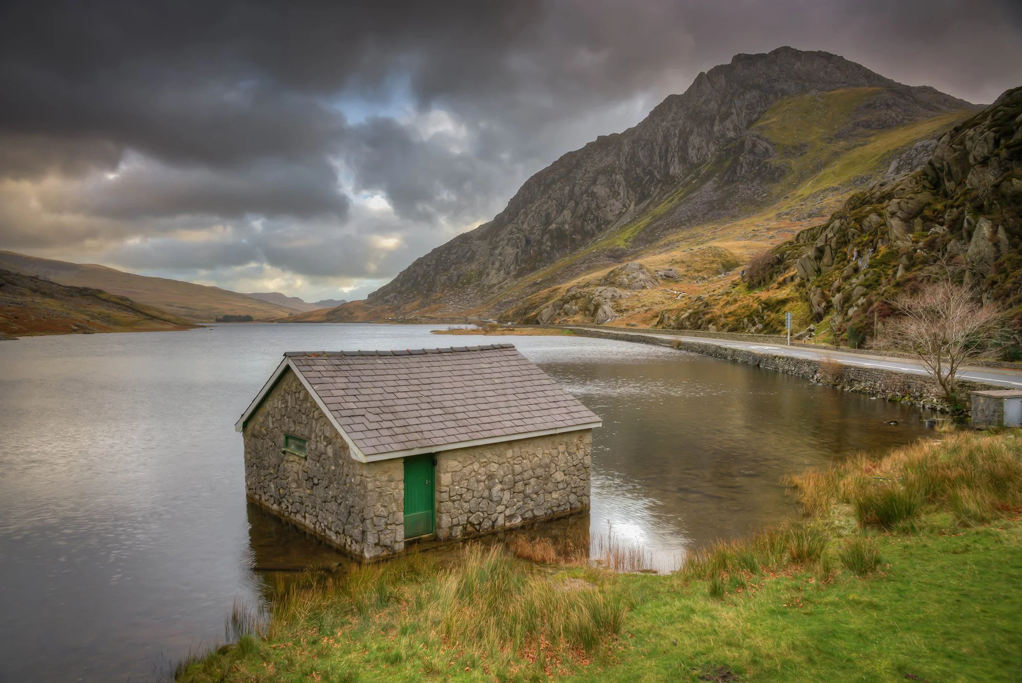 "Stone and Stillness" Llyn Ogwen. Snowdonia