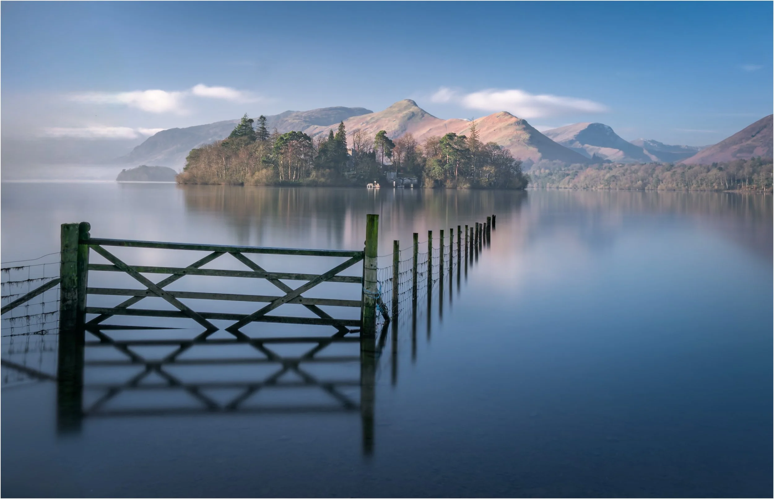 "Stillness Before the Fells" Derwentwater Lake District