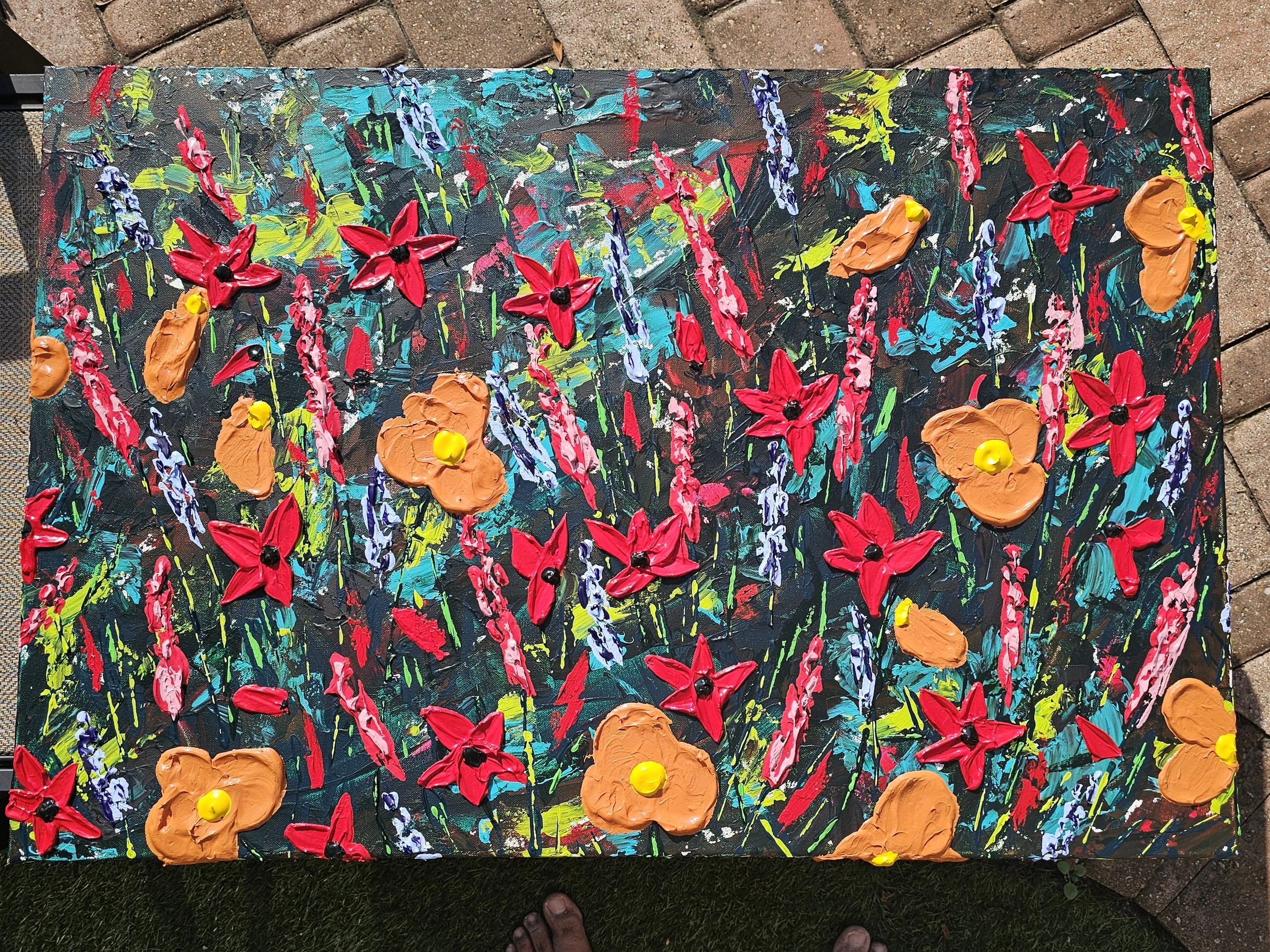Acrylic on canvass (not for sale)