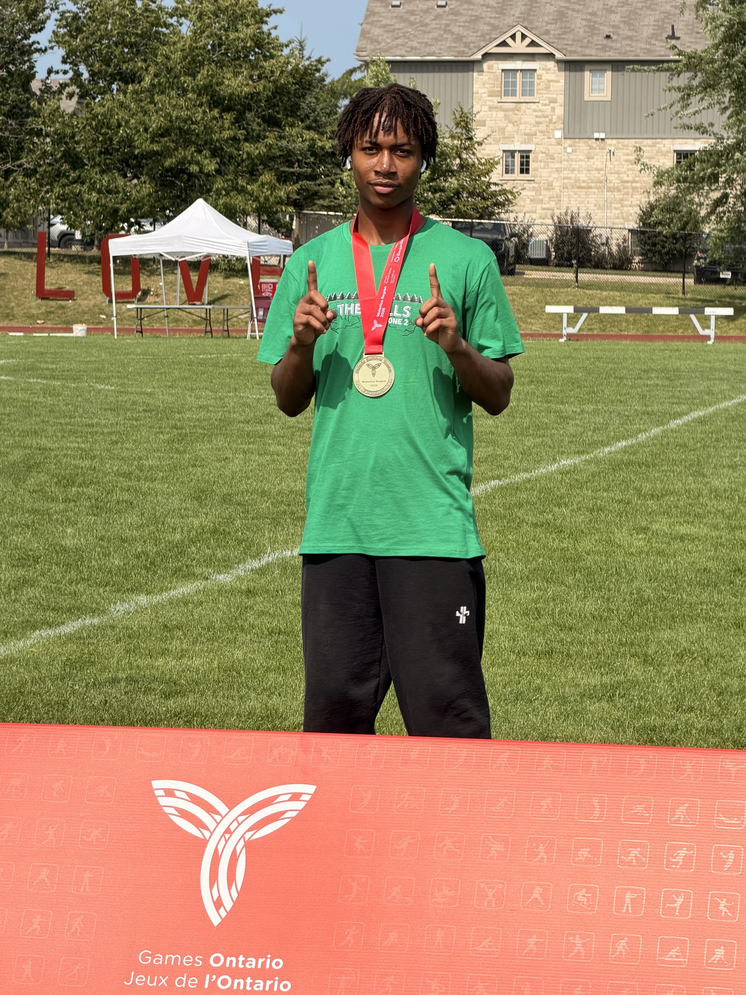 Noah Latham Shines at Ontario Summer Games with Two Medals