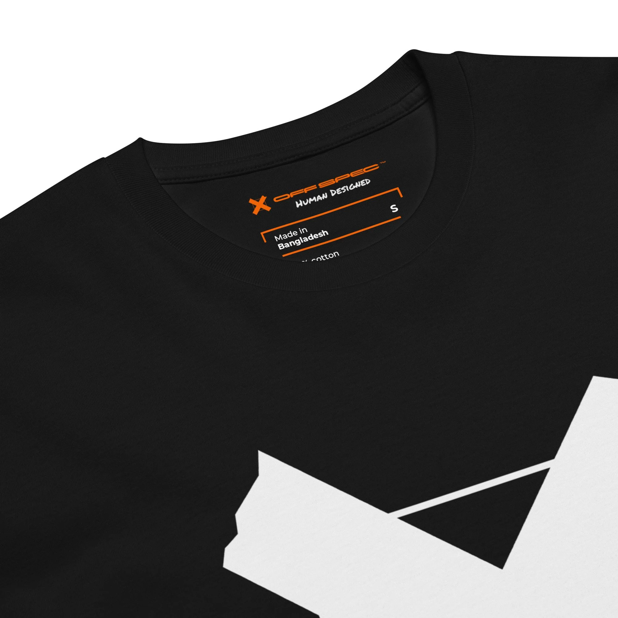 Oscar's Original X Shirt Black Detail
