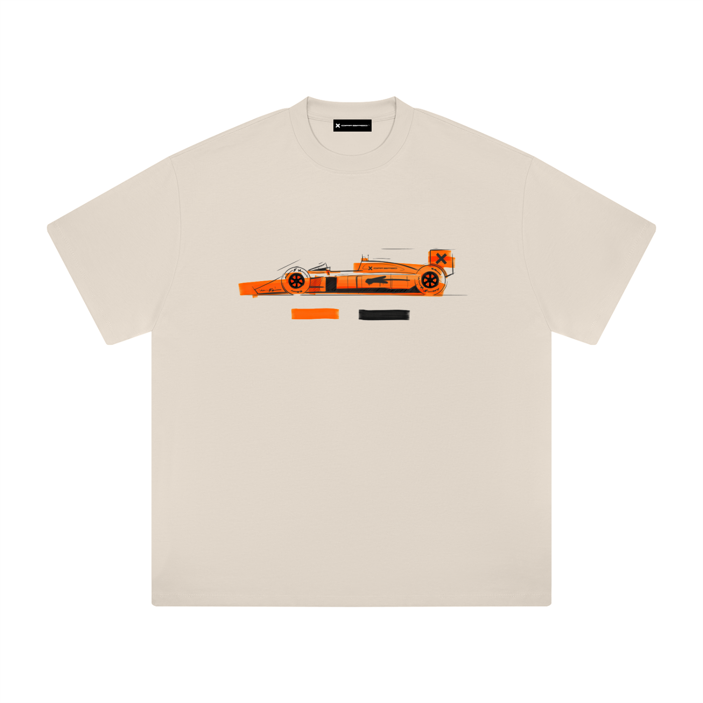 Off Spec Formula Shoot_Mens Bone Tee