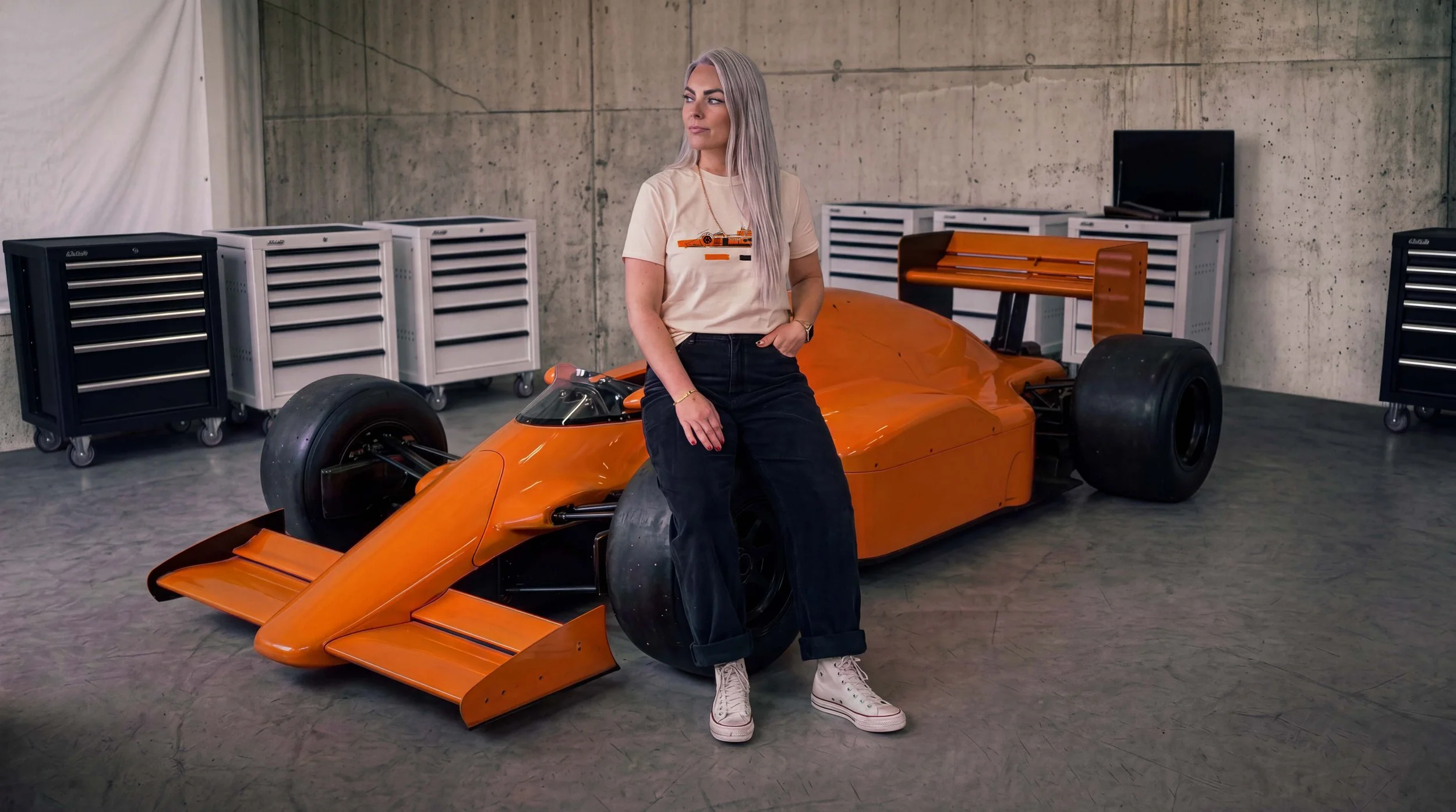 Boonathumin in F1 Shirt on F1 Car.jpg