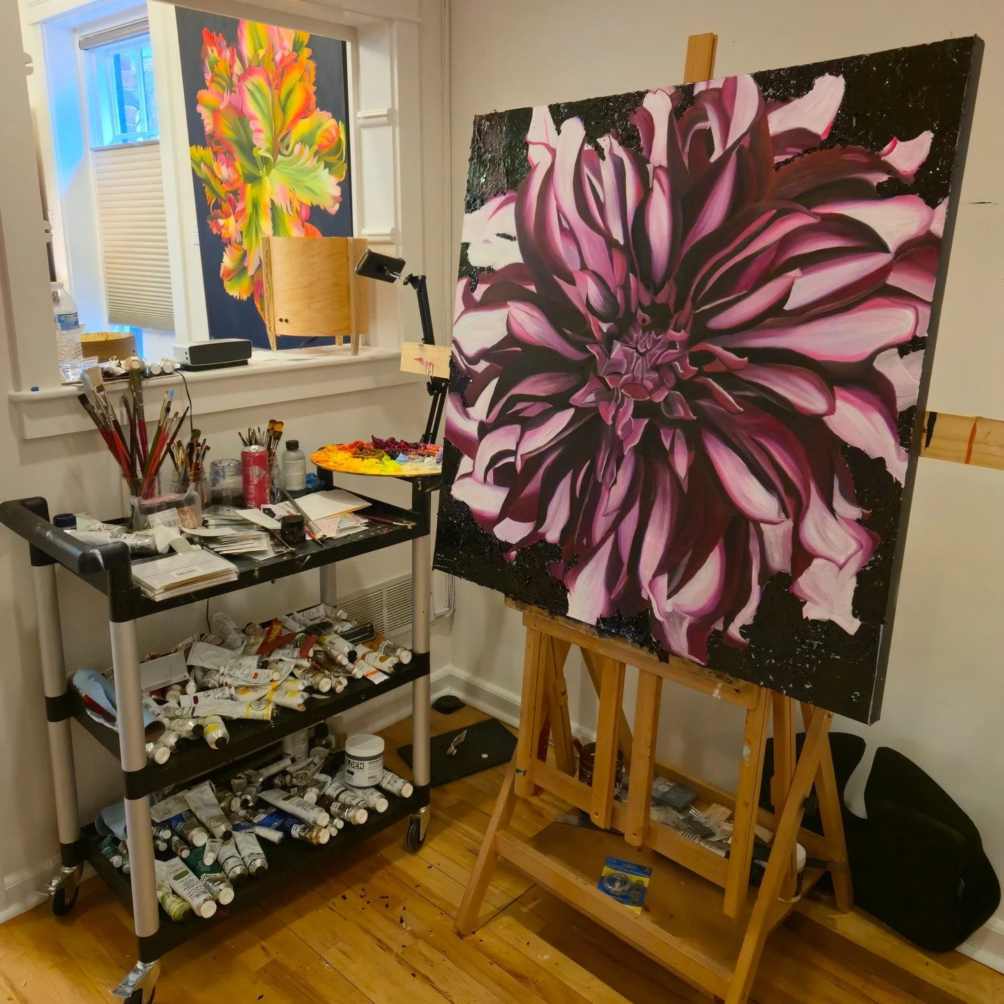 A quick photo of &ldquo;Decadent&rdquo; before the final touches! Stop by the Gallery to see how this piece has transformed into its final form!

Come on in, anytime our &ldquo;Open&rdquo; sign is up, or call Mike at 804-221-4668 to arrange an appoin