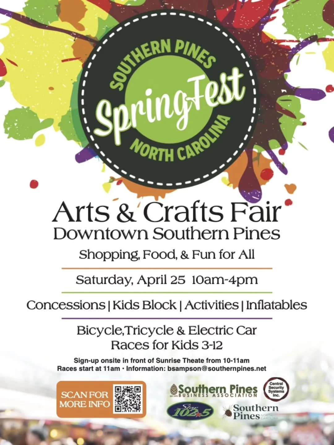 Join us this weekend for Downtown Southern Pines - Spring Fest - Arts &amp; Crafts Fair! There will be shopping, food, activities, and your favorite MSD Studio &amp; Gallery artist&rsquo;s works for sale. 

Stop by our booth to say hello and view the