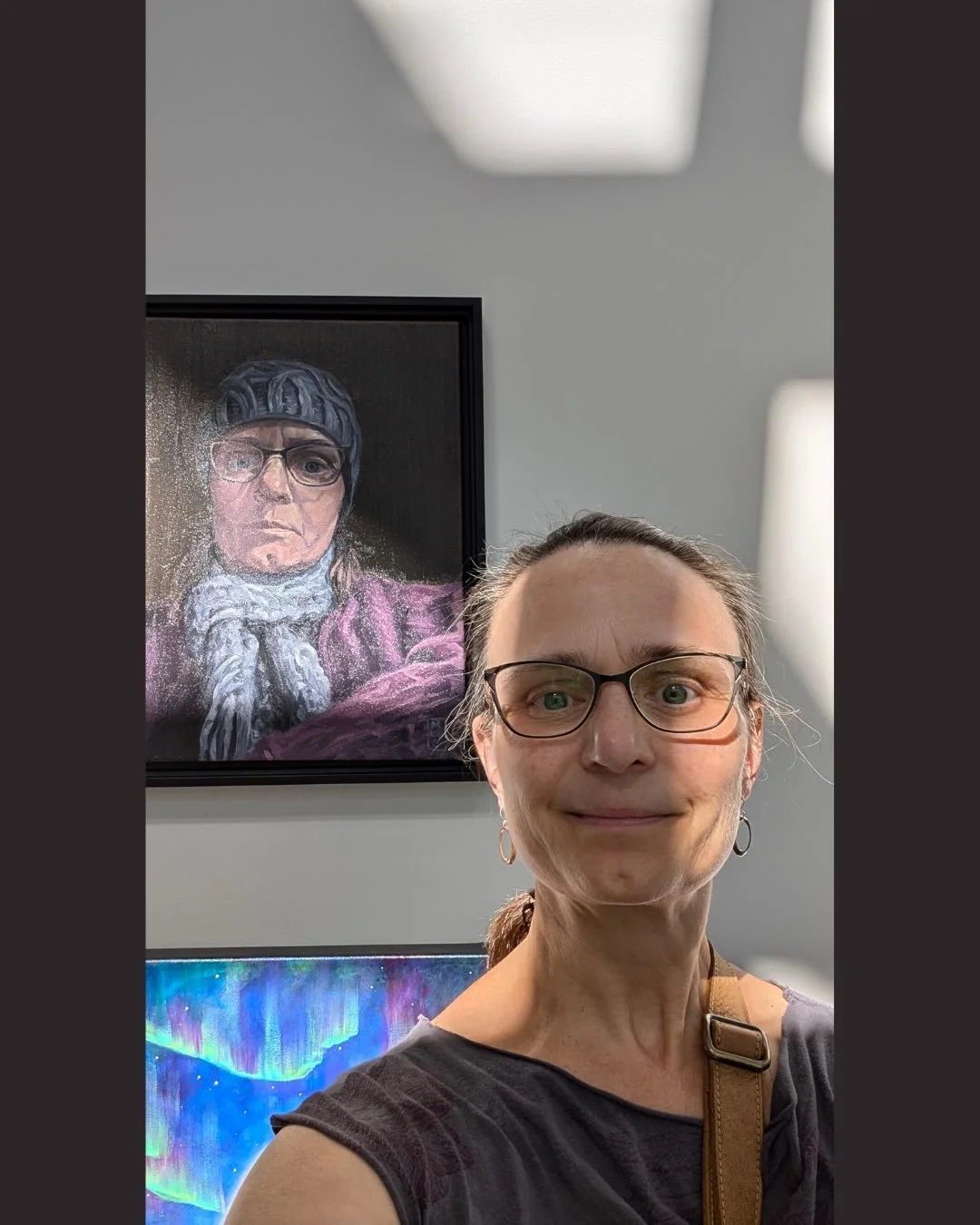 On Thursday evening, August 6th, it was the opening of Central Interior FCA Chapter exhibit The Self Portrait: Reflections of an Artist at the Two Rivers Gallery in Prince George BC. A beautiful and skilled group of paintings completed by the members