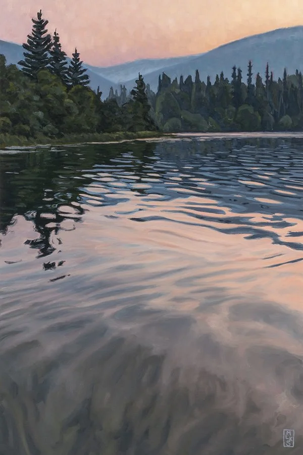 Refuge from the Wind
36"x24"x1.5" oil on canvas 2026
$1400 CAD plus applicable 
taxes and shipping