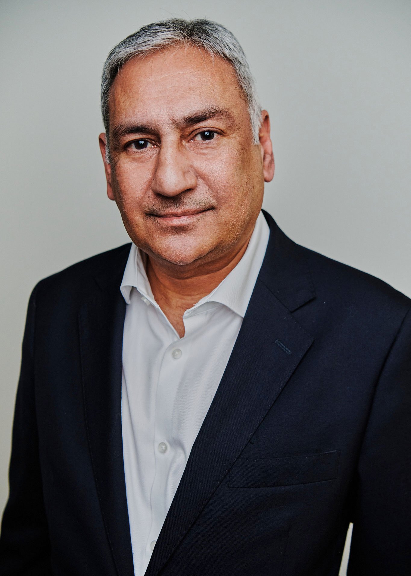 Professional headshot portrait photographed in London.